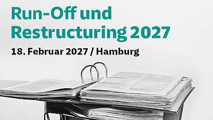Headerbanner zur SZ-Fachkonferenz Run-Off und Restructuring 2027